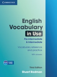 English Vocabulary in Use Pre-intermediate & Intermediate with Answers 